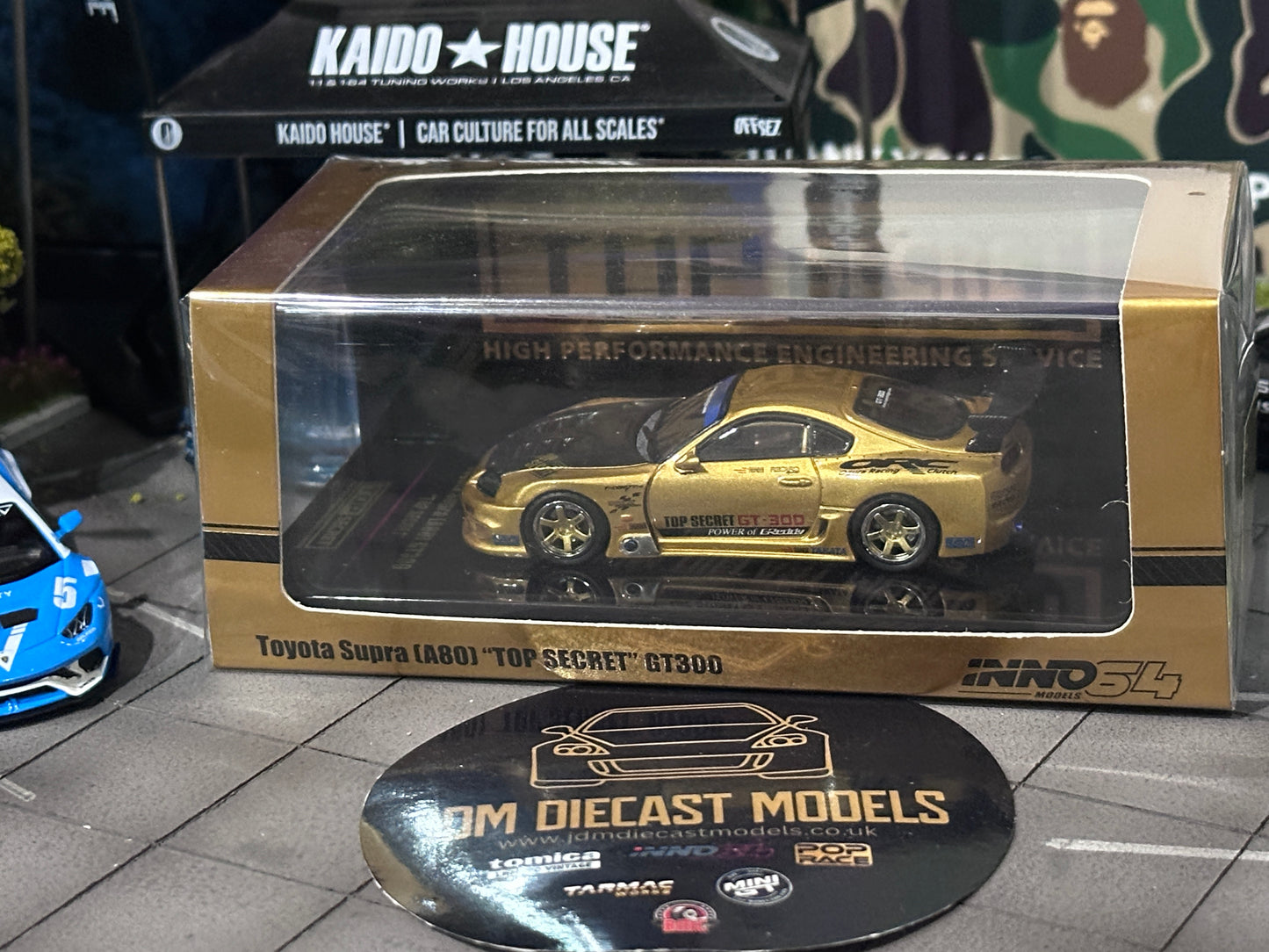 Inno64 Toyota Supra (A80) Top Secret GT300 GOLD IN64-A80TS-GOLD