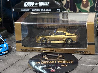 Inno64 Toyota Supra (A80) Top Secret GT300 GOLD IN64-A80TS-GOLD