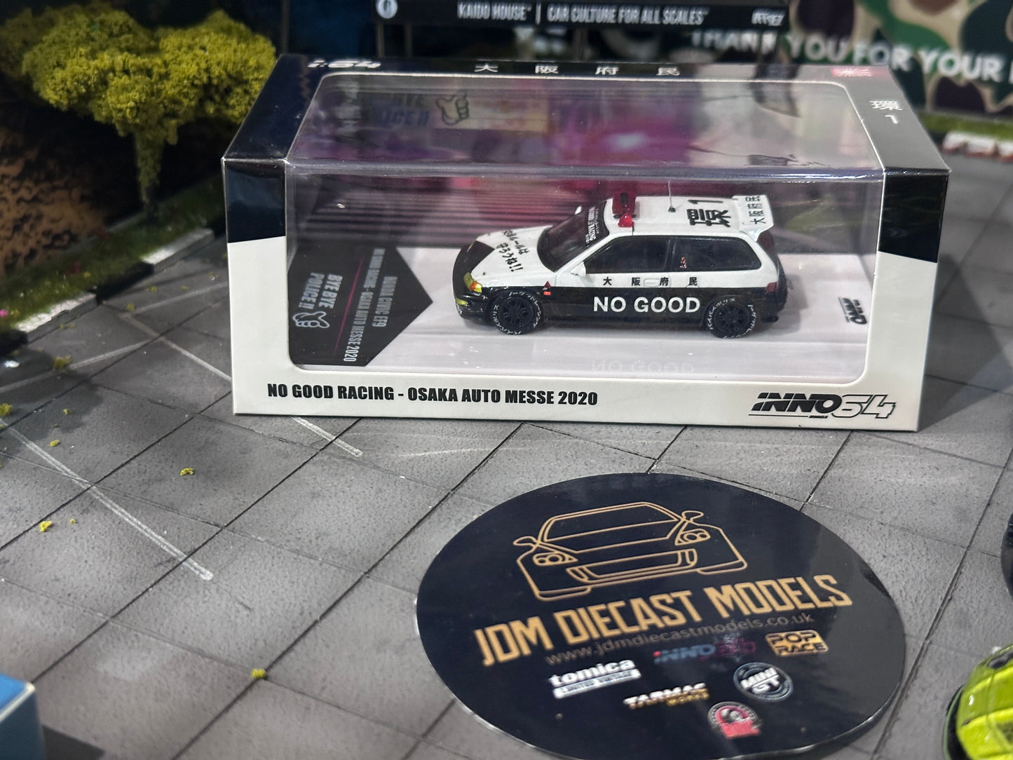 Inno64 Honda Civic EF9 No Good Racing Osaka Auto Messe IN64-EF9-JDM06