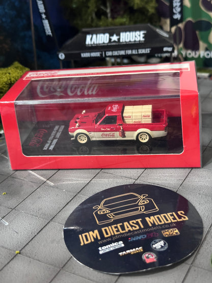 Inno64 Nissan Sunny "Hakotora" Coca Cola Pick Up Truck COKE028