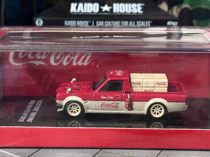 Inno64 Nissan Sunny "Hakotora" Coca Cola Pick Up Truck COKE028