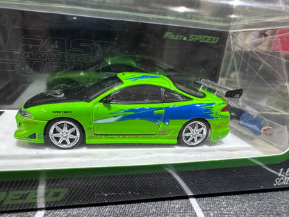 Fast & Speed Eclipse FNF Green with Figure August