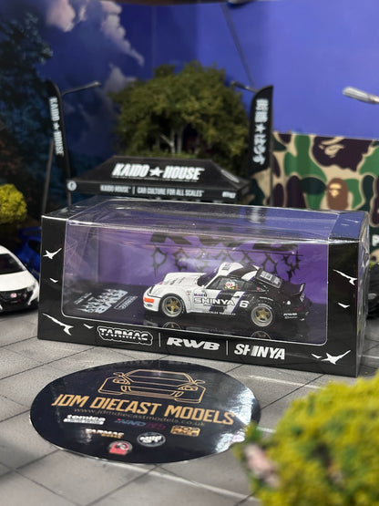 Tarmac Works RWB964 Shinya 2025 Livery Porsche Limited T64-TL037-SY Rauh Welt