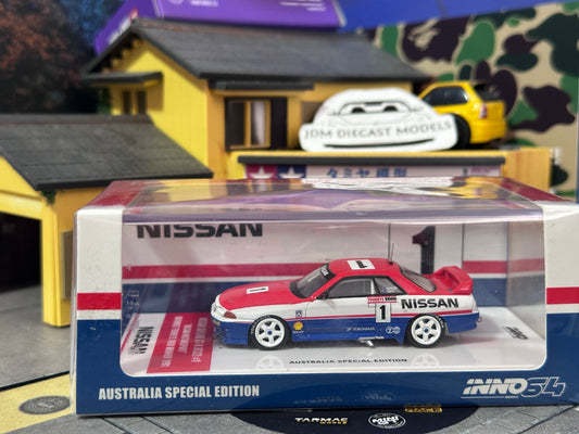 Inno64 Nissan Skyline GTR R32 #1 "Nissan Motorsport" Bathurst Tooheys 1000 Winner 1991 Jim Richards / Mark Skaife - Australia Special Edition
