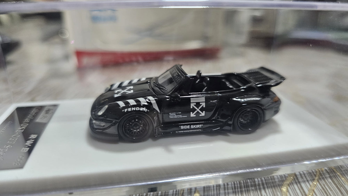 HPI64 X ARTWORK RWB Porsche 993 Off-White Special Resin Limited Very Rare