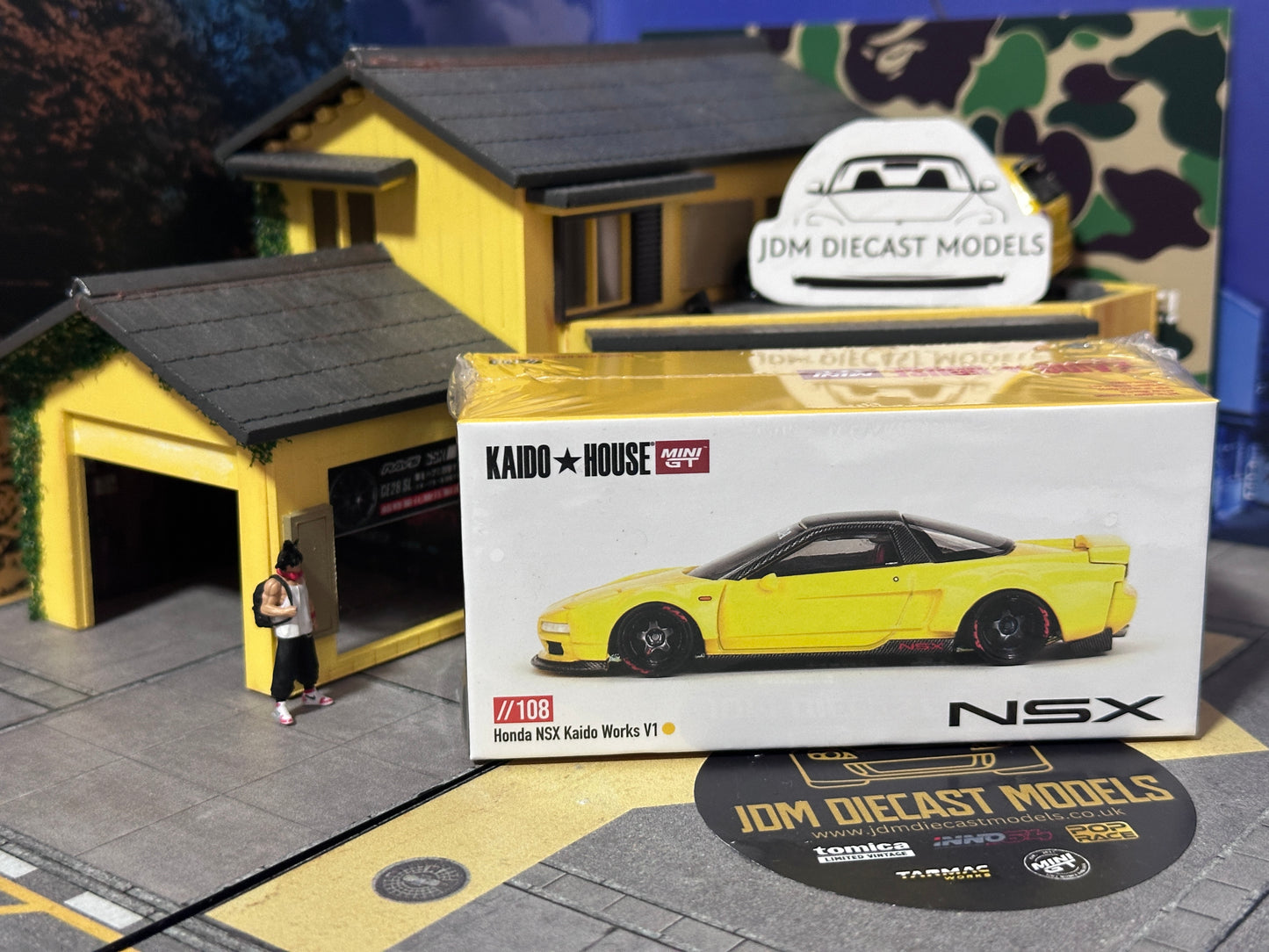 Kaido House Honda NSX Kaido WORKS V1 Yellow