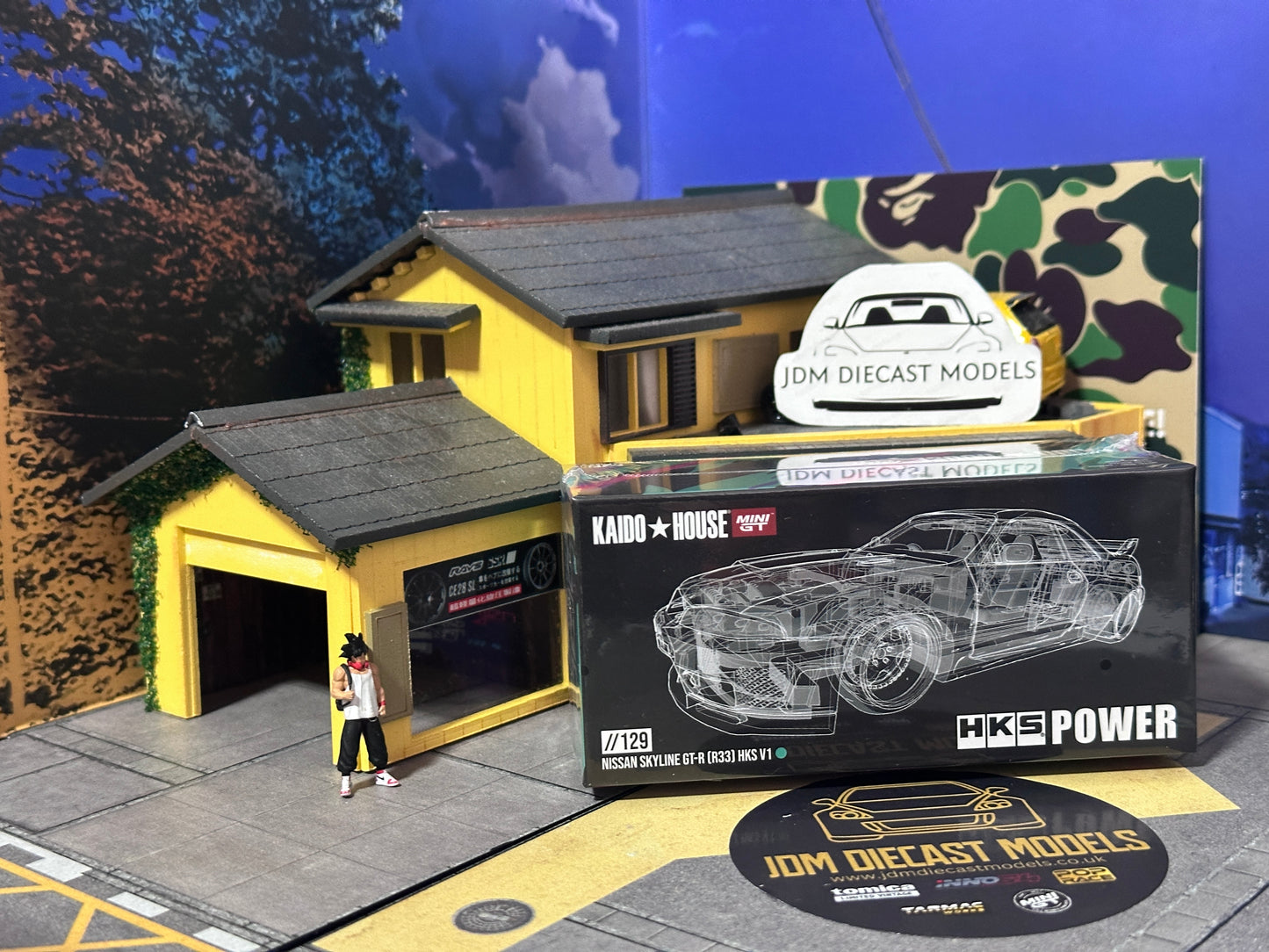 Kaido House Nissan Skyline GT-R (R33) HKS V1 KHMG129