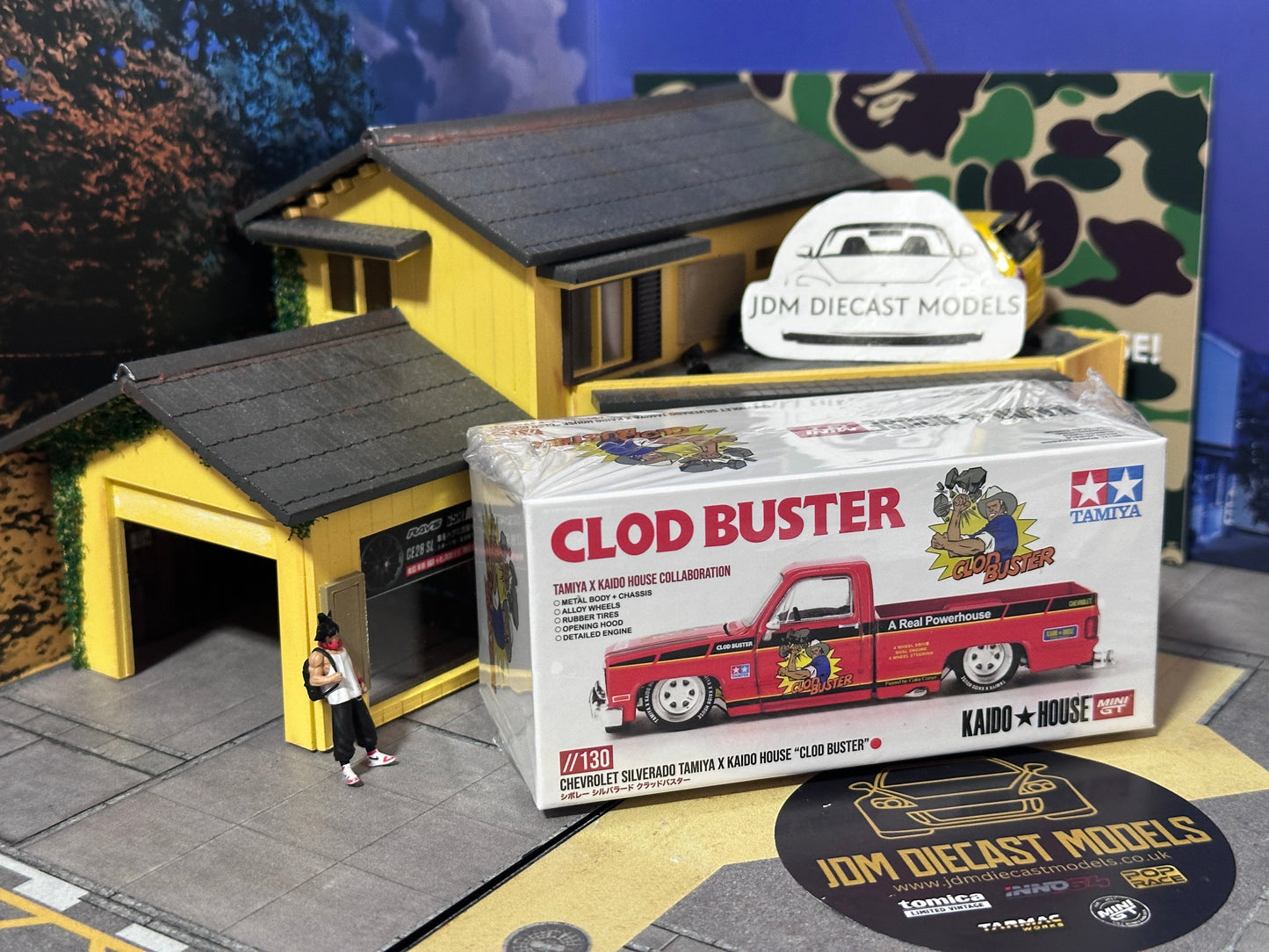 Kaido House Chevrolet Silverado TAMIYA x KAIDO HOUSE "Clod Buster" KHMG130