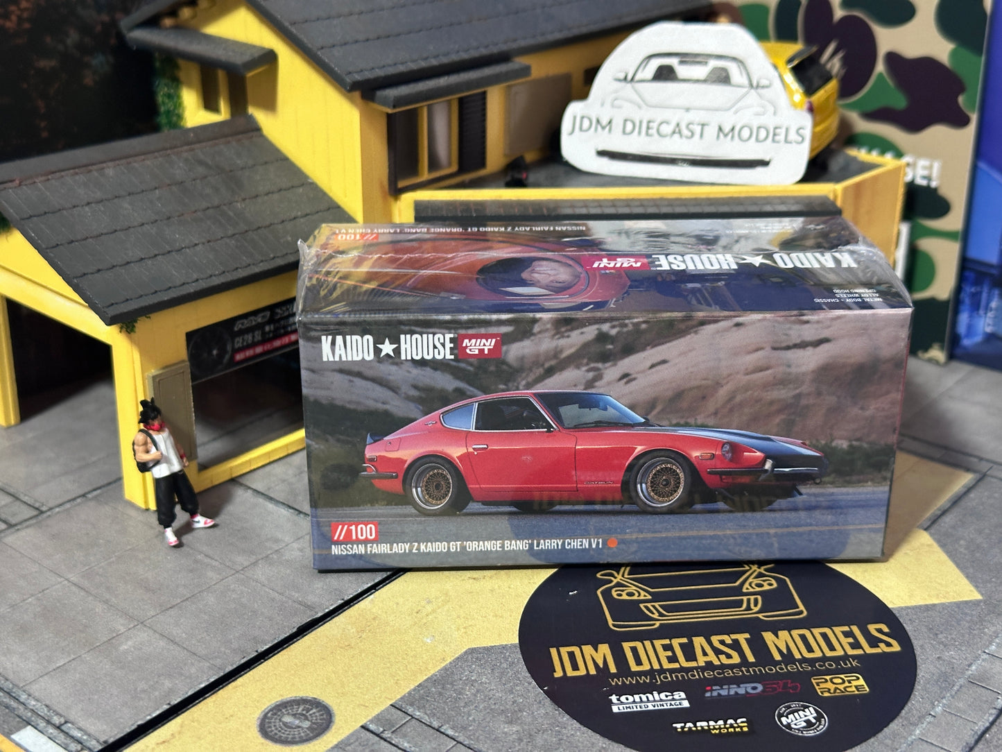 Kaido House Nissan Fairlady Z Kaido GT 'ORANGE BANG' Larry Chen V1 KHMG100