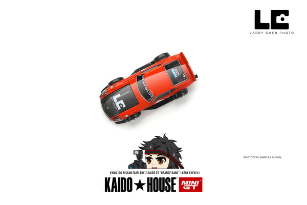 Kaido House Nissan Fairlady Z Kaido GT 'ORANGE BANG' Larry Chen V1 KHMG100