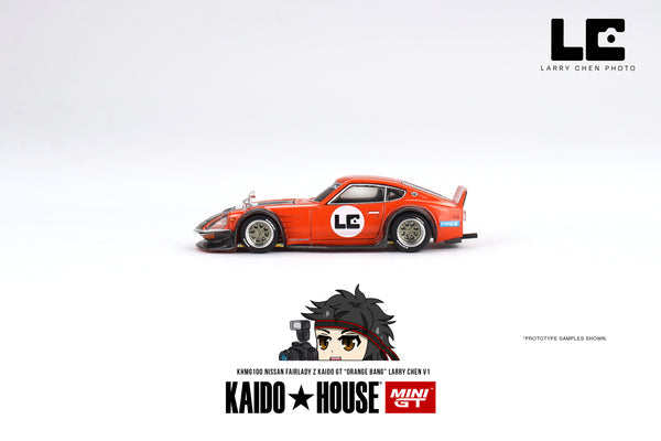 Kaido House Nissan Fairlady Z Kaido GT 'ORANGE BANG' Larry Chen V1 KHMG100