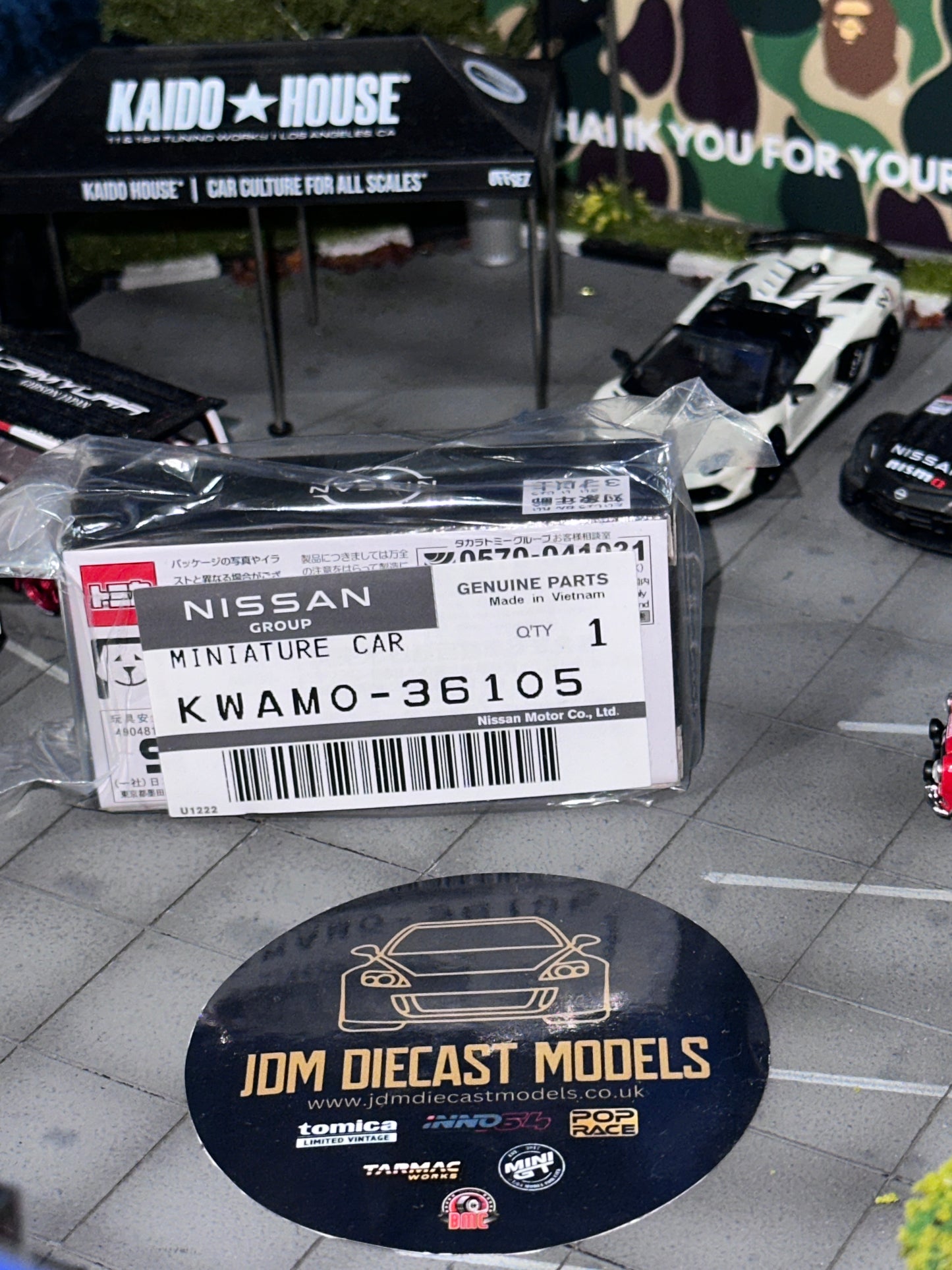 Takara Tomy Tomica Nissan Skyline GT-R R35 Midnight Purple Nismo Tokyo Auto Salon 2023