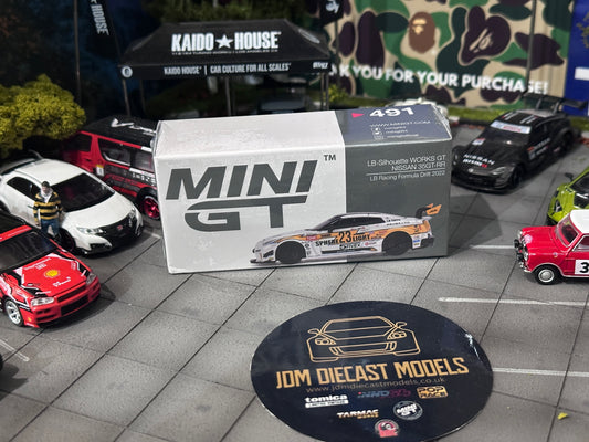 Mini GT Nissan LB-Silhouette WORKS GT 35GT-RR Ver.2 LB Racing Formula Drift 2022 MGT00491