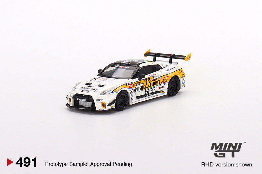 Mini GT Nissan LB-Silhouette WORKS GT 35GT-RR Ver.2 LB Racing Formula Drift 2022 MGT00491