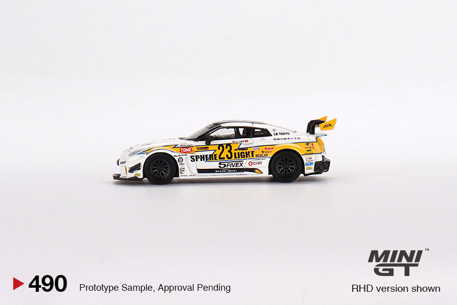 Mini GT Nissan LB-Silhouette WORKS GT 35GT-RR Ver.2 LB Racing Formula Drift 2022 MGT00491