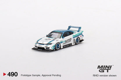 Mini GT Nissan LB-Super Silhouette S15 SILVIA Auto Finesse MGT00490