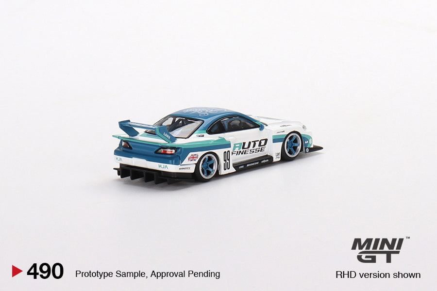 Mini GT Nissan LB-Super Silhouette S15 SILVIA Auto Finesse MGT00490