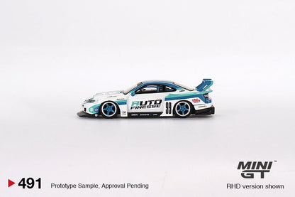 Mini GT Nissan LB-Super Silhouette S15 SILVIA Auto Finesse MGT00490