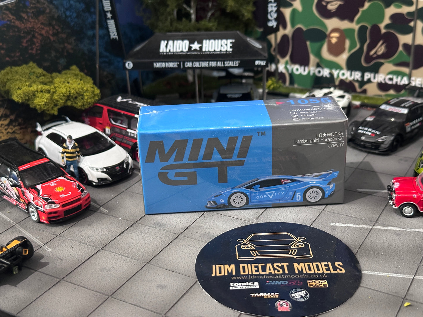 Mini GT LB★WORKS Lamborghini Huracán GT GRAVITY MGT01055