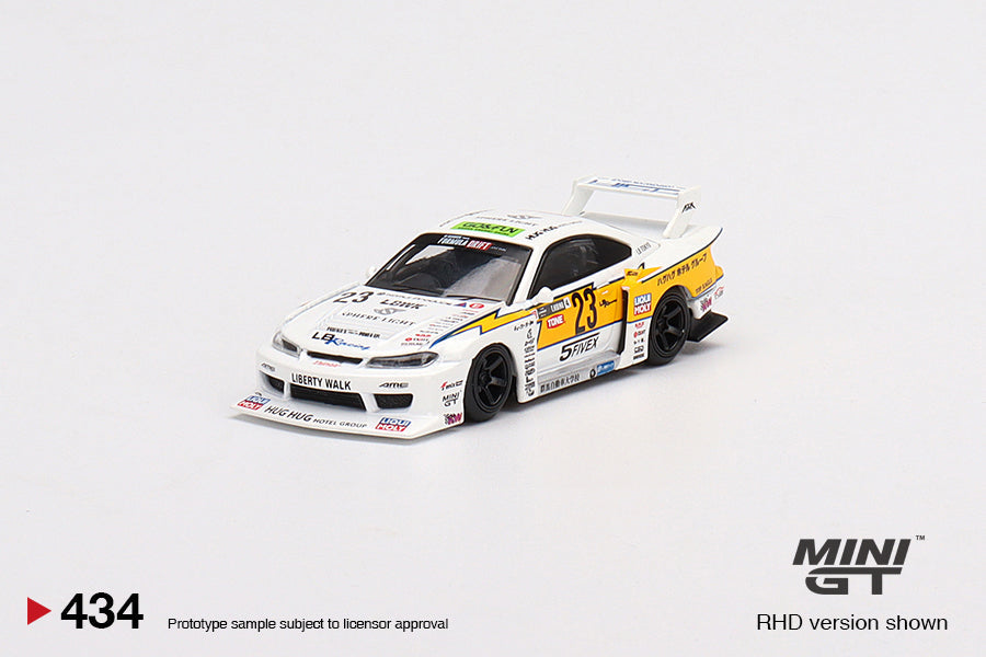 Mini GT LB-Super Silhouette Nissan S15 SILVIA #23 2021 Formula Drift Japan MGT00434
