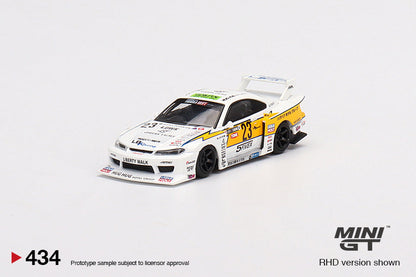 Mini GT LB-Super Silhouette Nissan S15 SILVIA #23 2021 Formula Drift Japan MGT00434
