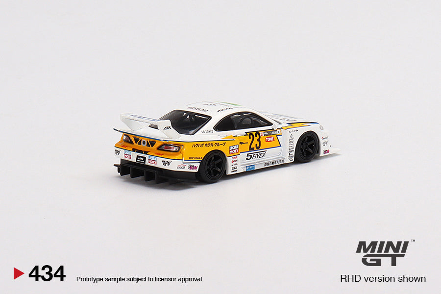 Mini GT LB-Super Silhouette Nissan S15 SILVIA #23 2021 Formula Drift Japan MGT00434