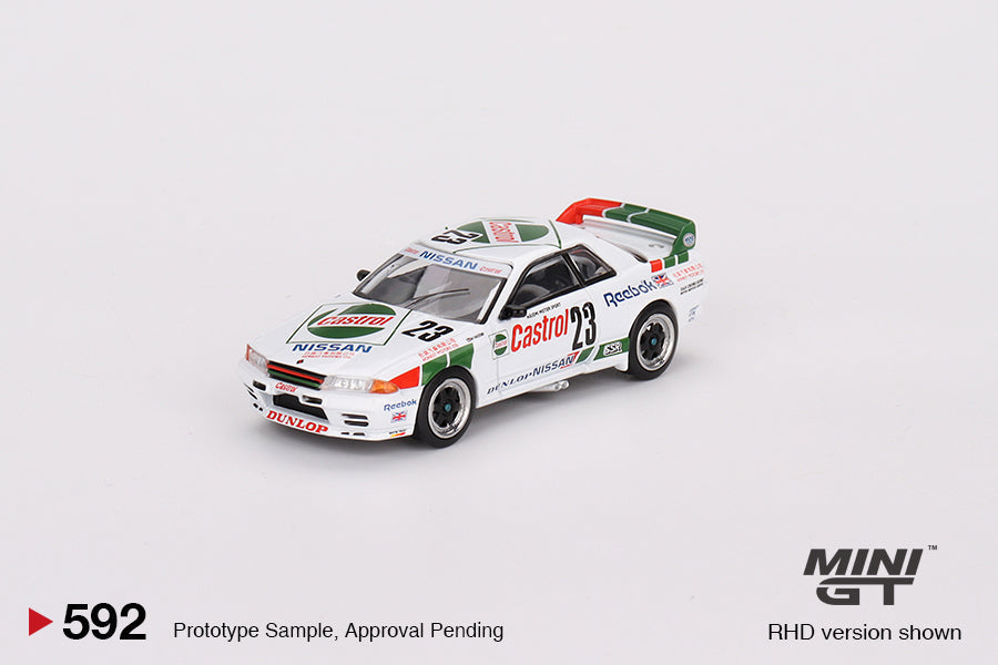 MiniGT Nissan Skyline GT-R (R32) Gr. A #23 1990 Macau Guia Race Winner MGT00592-R