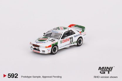 MiniGT Nissan Skyline GT-R (R32) Gr. A #23 1990 Macau Guia Race Winner MGT00592-R