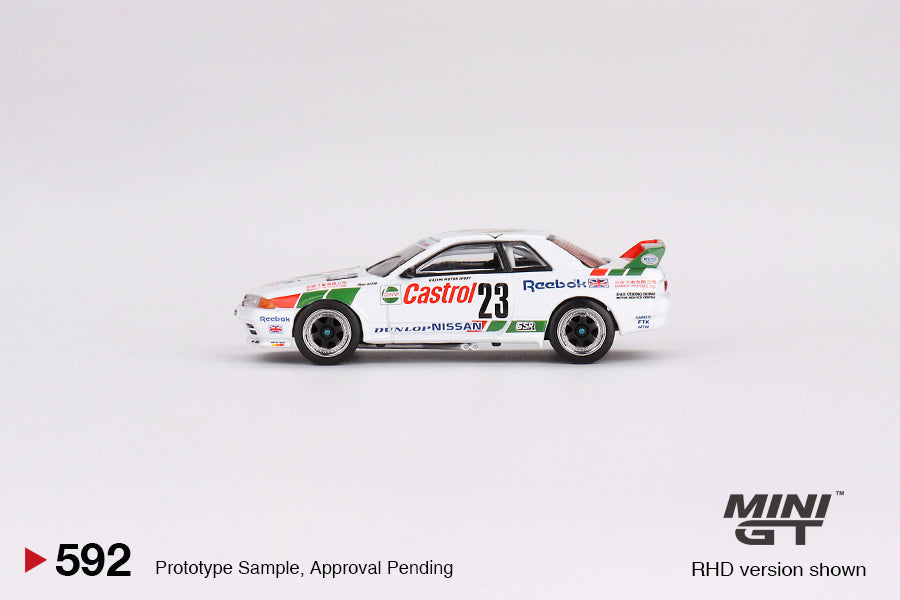 MiniGT Nissan Skyline GT-R (R32) Gr. A #23 1990 Macau Guia Race Winner MGT00592-R