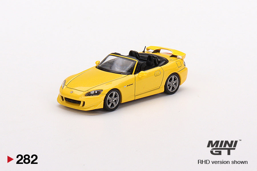 Mini GT Honda S2000 Type S AP2 New Indy Yellow Pearl RHD MGT00282
