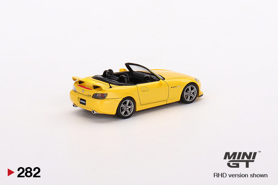 Mini GT Honda S2000 Type S AP2 New Indy Yellow Pearl RHD MGT00282