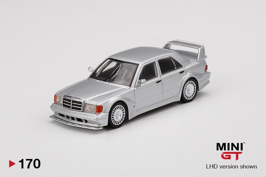 Mini GT Mercedes-Benz 190E 2.5-17 Evolution II SILVER MGT00170