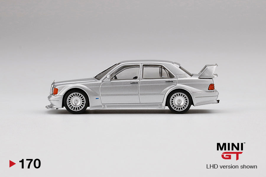 Mini GT Mercedes-Benz 190E 2.5-17 Evolution II SILVER MGT00170