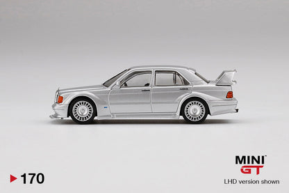 Mini GT Mercedes-Benz 190E 2.5-17 Evolution II SILVER MGT00170