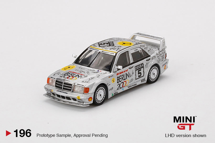 Mini GT Mercedes-Benz 190E 2.5-16 Evolution II #5 “Berlin” 1992 DTM Zolder MGT00196