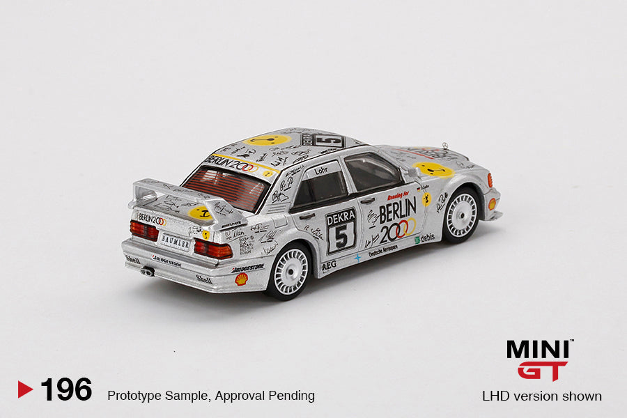 Mini GT Mercedes-Benz 190E 2.5-16 Evolution II #5 “Berlin” 1992 DTM Zolder MGT00196
