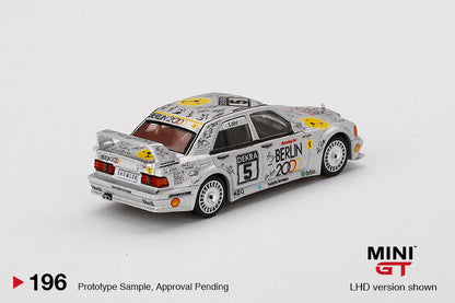 Mini GT Mercedes-Benz 190E 2.5-16 Evolution II #5 “Berlin” 1992 DTM Zolder MGT00196