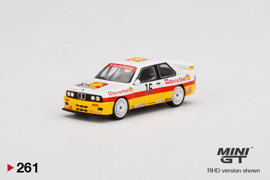 Mini GT BMW M3 #16 Shell 1989 Italian Supertouring Championship MGT00261