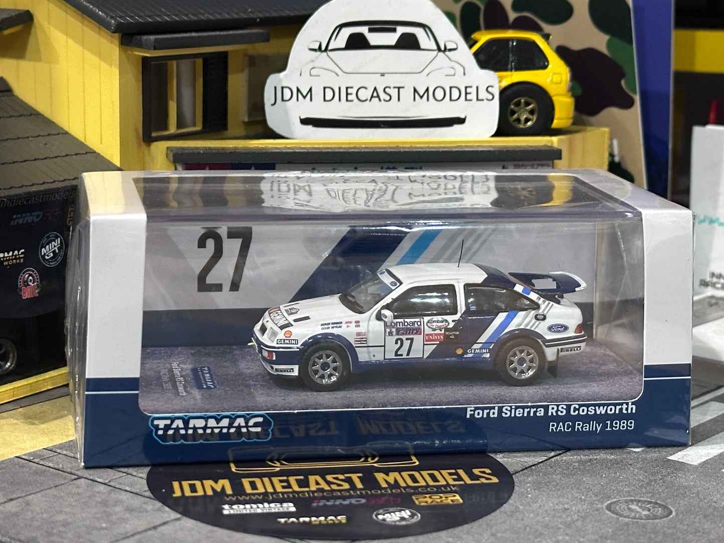 Tarmac Works Ford Sierra RS Cosworth - RAC Rally 1989, Colin McRae / Derek Ringer T64-058-89RAC27