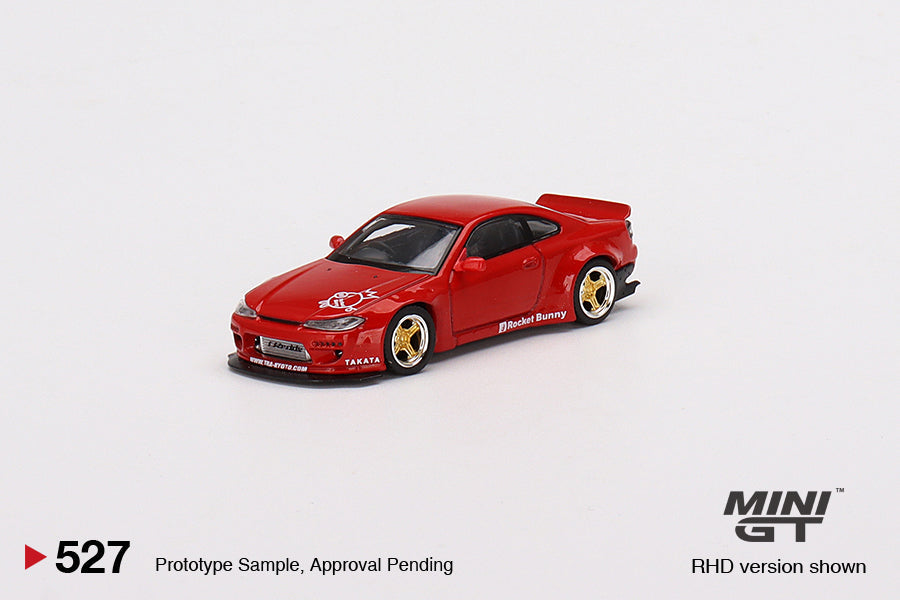 Mini GT Nissan Silvia Rocket Bunny RED MGT00527
