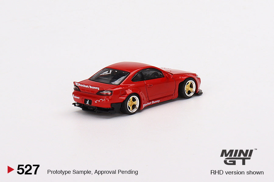 Mini GT Nissan Silvia Rocket Bunny RED MGT00527