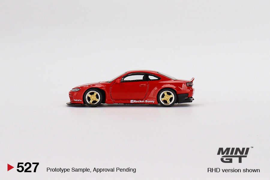 Mini GT Nissan Silvia Rocket Bunny RED MGT00527