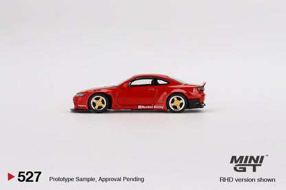 Mini GT Nissan Silvia Rocket Bunny RED MGT00527