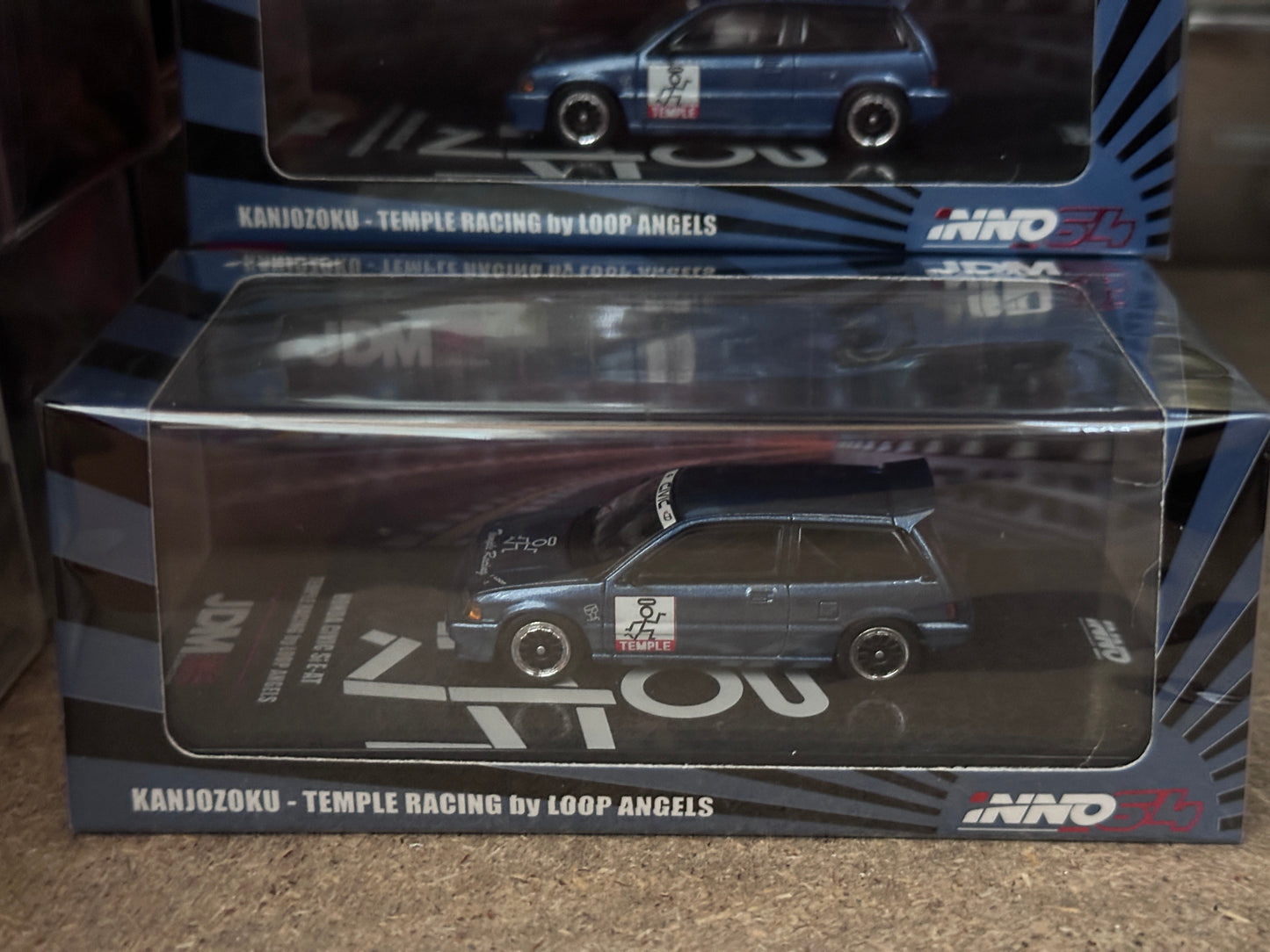 Inno64 Honda Civic Si E-AT Temple Racing by Loop Angels Kanjozoku - JDM02