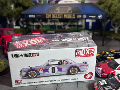 Kaido House Nissan Skyline 2000GT-R Malaysia MDX Exclusive 2025 KHMG185