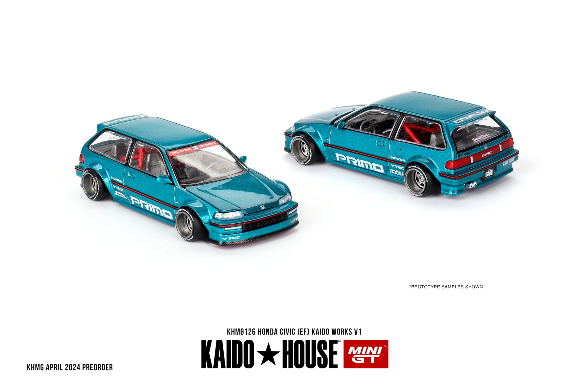 Kaido House Honda Civic (EF) Kaido Works V1 KHMG126 – JDM Diecast