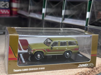 Inno Models Inno64 Toyota Land Cruiser (FJ60) Olive Green