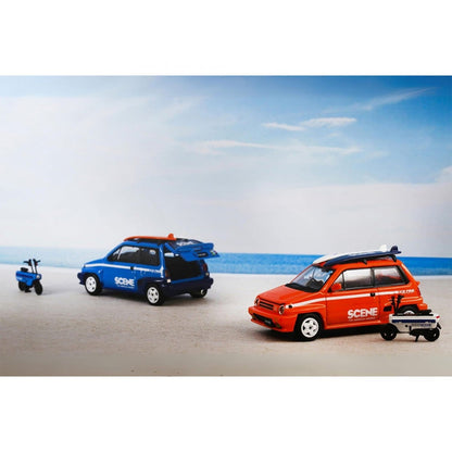 Inno64 x SCENE by Ice Fire Honda City Turbo II ICE FIRE Blue