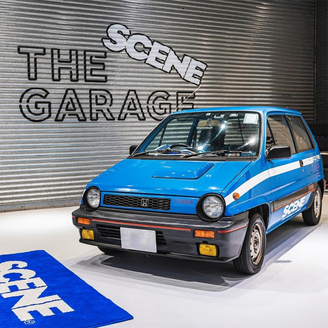 Inno64 x SCENE by Ice Fire Honda City Turbo II ICE FIRE Blue