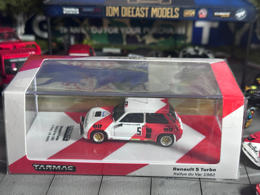 Tarmac Works Renault 5 Turbo Rallye du Var 1982 Alain Prost / Jean-Marc Andrié